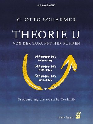 cover image of Theorie U--Von der Zukunft her führen